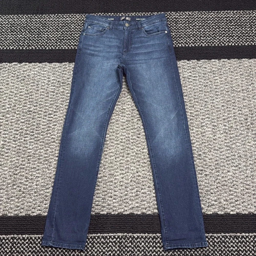 DL1961 Russell Slim Straight Jeans Men’s Sz 32 Stretch Classic Preppy DL Hybrid